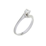 Δαχτυλίδι Μονόπετρο με Διαμάντι 0,25 Ct , F , VS 